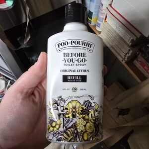 Poo-Pourri Before-You-Go Toilet Spray Refill Original Citrus 9oz 450 Uses NEW